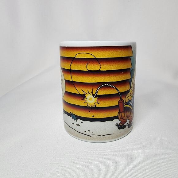 Vintage Yosemite Sam Leo Zodiac Mug – Looney Tunes Collectible - Picture 4 of 6